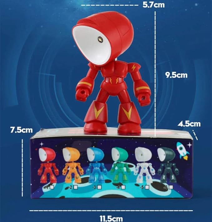 Mini Night Light Hero Cartoon Cute LED Gifts Desk Lamp