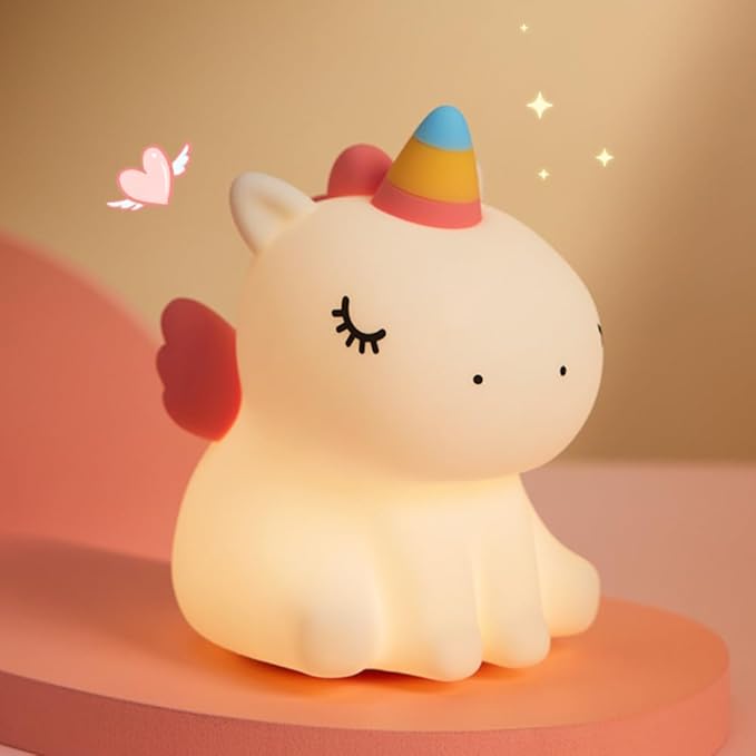 Cute Unicorn Silicone Lamp