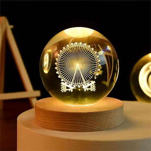 3D Crystal Ball Ferris Wheel