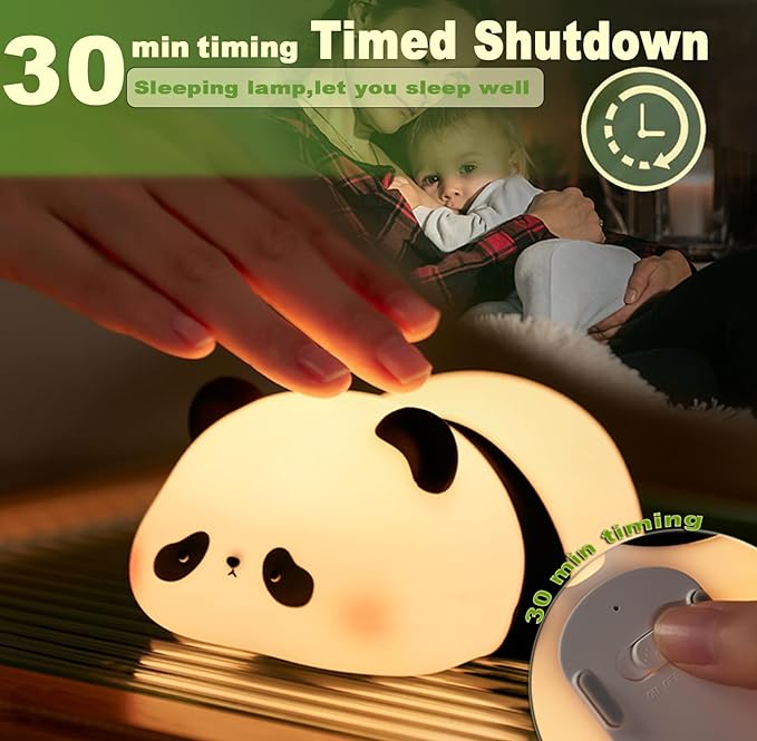 Cute Panda silicon lamp