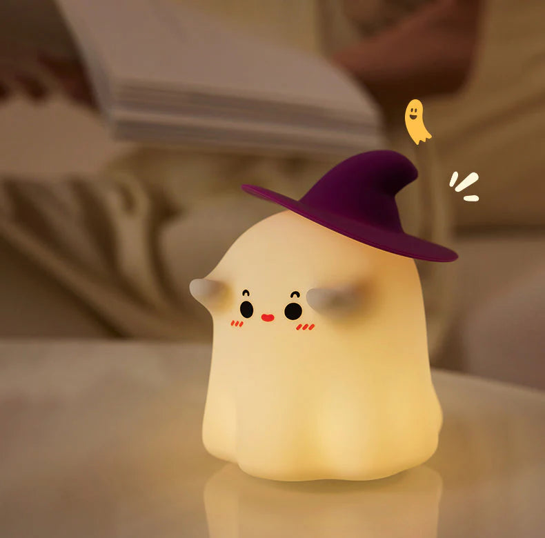 Cute Ghost  Silicone Lamp